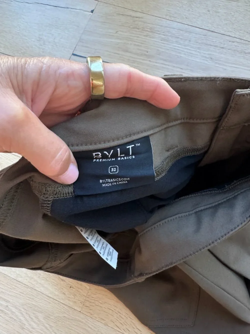 BYLT Basics Everyday Short Fawn